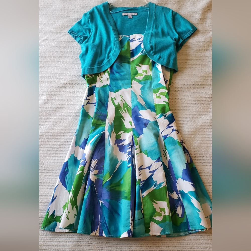 Juniors Spring dress & Shell